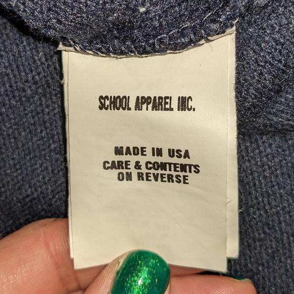 School Apparel Inc patterned button down cardigan - Picture 9 of 9